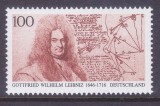 Germania 1996 - Gottfried Wilhelm Leibniz , matematician, neuzat