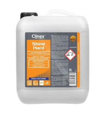 Clinex Shinehard, 5 Litri, Detergent Superconcentrat Pentru Masini De Spalat Vase Profesionale foto