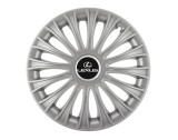 Cumpara ieftin Set 4 capace roti pentru Lexus, model Dino Gray, R15
