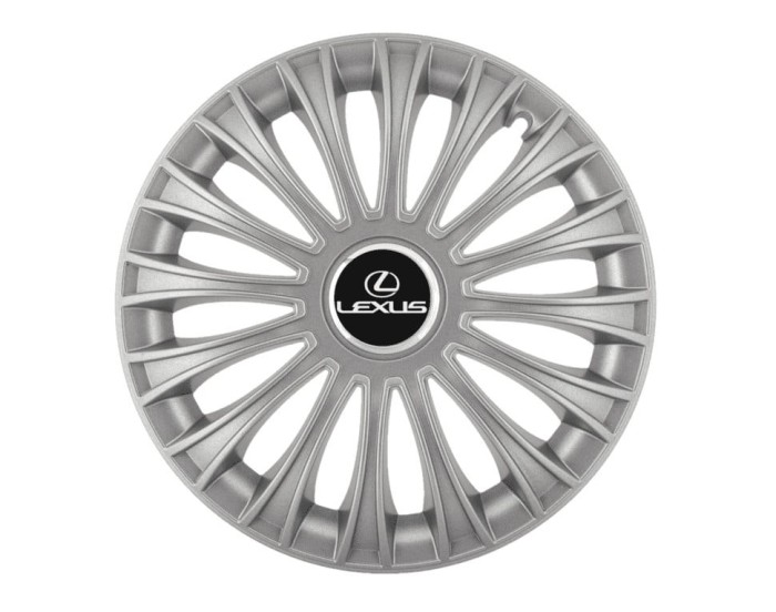 Set 4 capace roti pentru Lexus, model Dino Gray, R15