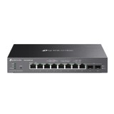 Omada 8-Port 2.5GBASE-T and 2-Port 10GE SFP+ Smart Switch with 8-Port PoE+ PORT: 8 2.5G PoE+ Ports, 2 10G SFP+ Slots SPEC: 802.3at af, 160 W PoE Power