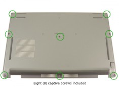 Carcasa inferioara bottom case Laptop, Dell, Latitude 5421, 0JG7NR, JG7NR, P194K, AP30L000101, AP30L000102