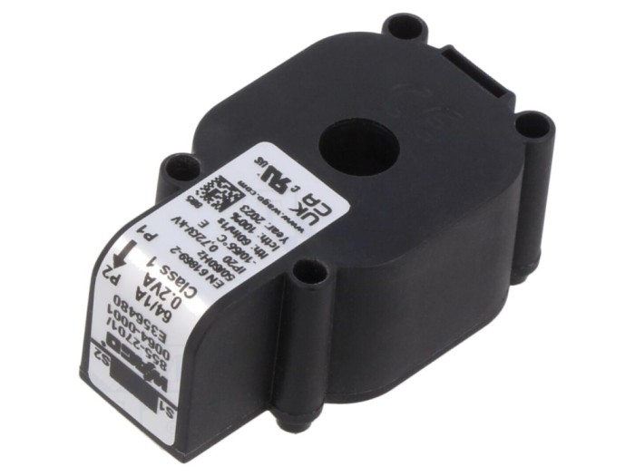 Transformator de curent 1A cu nucleu solid