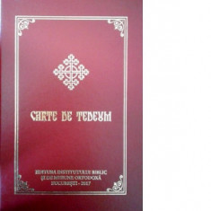 Carte de Tedeum - Aprobarea Sfantului Sinod