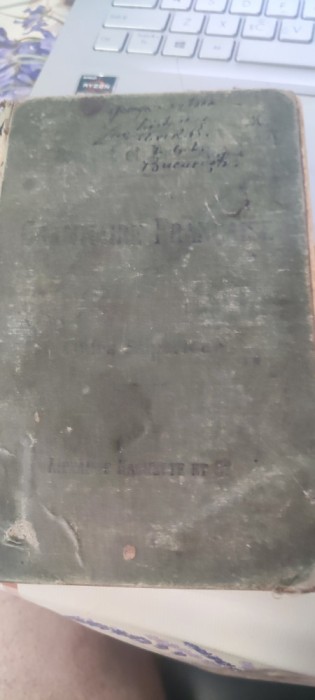 Grammaire Francaise, an 1895, A Brachet - J Dussouchet, Paris