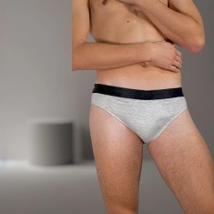 Chilot Clasic Bărbați din Bumbac și Elastan - XL - Gri