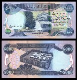 IRAK █ bancnota █ 5000 Dinars █ 2023 █ P-100c █ UNC █ necirculata