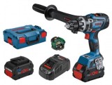 Bosch GSR 18V-150 C Masina de gaurit si insurubat brushless cu 2 acumulatori Li-Ion, 8 Ah, 150 Nm + L-BOXX - 4059952523248