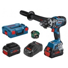 Bosch GSR 18V-150 C Masina de gaurit si insurubat brushless cu 2 acumulatori Li-Ion, 8 Ah, 150 Nm + L-BOXX - 4059952523248
