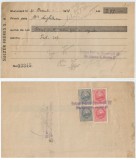 Romania, Sulzer Freres S.A., Chitanta, Bucuresti, 1948