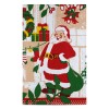 Prosop Bucătărie Crăciun, Moș Crăciun, Bumbac, Multicolor, 60x35cm, Oem