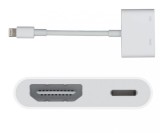 Adaptor APPLE LIGHTNING TATA HDMI-MAMA + LIGHTNING MAMA. MD826ZM/A APPLE