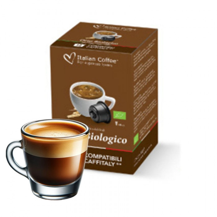 Orz BIO, 72 capsule compatibile Caffitaly/Cafissimo/Beanz, Italian Coffee