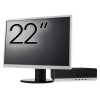 Pachet Calculator Second Hand HP ProDesk 800 G3 SFF, Intel Core i5-7500 3.40 - 3.80GHz, 16GB DDR4, 500GB SSD + 1TB HDD, DVD-ROM + Monitor 22&amp;quot; New