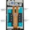 Display Samsung SM-A065 A06 BLACK OEM WF