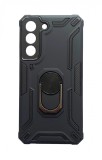 Cumpara ieftin Husa telefon compatibila cu Samsung Galaxy S22, Powerful, Inel si placuta metalica, HT93