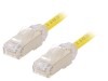 Patch Cord F/UTP Cat6A Galben 1m LSZH 28AWG