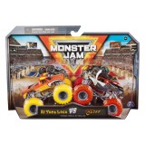 MONSTER JAM SET 2 MASINUTE METALICE EL TORO LOCO SI PIRATES CURSE SCARA 1 LA 64 SuperHeroes ToysZone, Spin Master