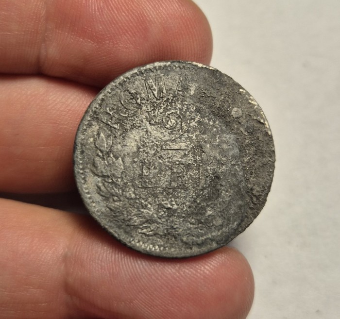 2 lei 1876 Fals de Epoca