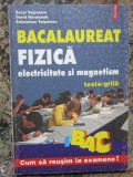 Bacalauret Fizica electricitate si magnetism Teste grila Seryl Talpalaru