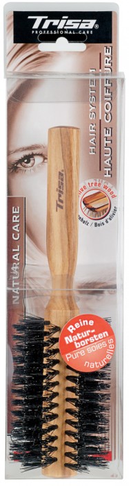 Perie pentru par Trisa Haute Coiffure Styling Large cu par natural de mistret, Cod 900087 ProDesign DailyAppliances