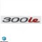 Sigla scris &quot;300ie&quot; frontala originala Piaggio Carnaby 300 ie Cruiser (09-12) 4T LC 300cc
