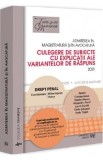 Admiterea in magistratura si in avocatura. Culegere de subiecte. Drept penal Ed.7 - Mihai Adrian Hotca
