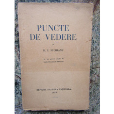 PUNCTE DE VEDERE de D.I. SUCHIANU , 1930