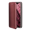 Husa compatibila cu apple iphone 14 pro, ultra on elegance, magnet close, slim, burghundi