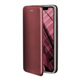 Husa compatibila cu samsung galaxy a03 core, ultra on elegance, magnet close, slim, burghundi