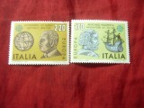 Serie Italia 1980 - Europa - Personalitati , 2 valori