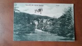 Carte postala, Baile Govora, Parcul, perioada interbelica