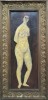 Nud (pe verso femeie cu poşetă) - pictură &icirc;n ulei semnată C. Babu (Balu?), Fauvism