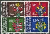 B0948 - Lichtenstein 1980 - Heraldica 4v.neuzat,perfecta stare