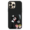 Husa compatibila cu Apple iPhone 13 Pro, Viceversa, model Billy and Mandy characters , Silicon, TPU, Transparent, Carcasa