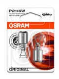 SET 2 BECURI 12V P21/5W ORIGINAL BLISTER OSRAM