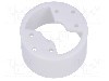 Carcasa dioda LED, 8mm, {{Material}}, OPTOSUPPLY - POWER LED HOLDER WHITE