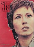 Revista Cinema nr 7 An 1970 Brosata Romana Dimensiune 34x26 cm Carte Arta Cinematografie Ingmar Bergman