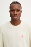 Levi&#039;s pulover de lana barbati, culoarea negru, light