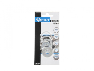 Set reductoare pentru discuri, 5 elemente, Geko G00205 foto