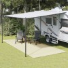 VidaXL Covor pentru cort, crem, 5x2,5 m