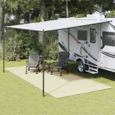 vidaXL Covor pentru cort, crem, 5x2,5 m