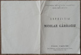 Expozitia Nicolae Garbaciu 1959