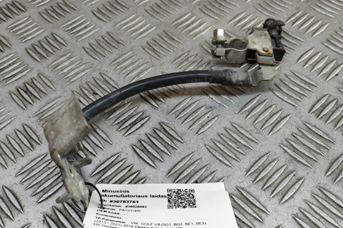 Cablu baterie negativ VW GOLF VII 5G1, BQ1, BE1, BE2 2018 OEM: 5Q0915181K 30783761