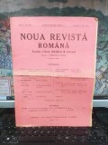 Noua Revistă Rom&acirc;nă, 25 mai 1914, nr. 1, vol. XVI, Rom&acirc;nia și Albania; Filitti, Politica externă a Rom&acirc;niei, Principii de reorganizare a Senatului 226