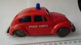Bnk jc Japonia - Kanto Toys - VW 1300 Fire Department - mecanism cu cheia