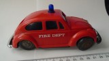 Bnk jc Japonia - Kanto Toys - VW 1300 Fire Department - mecanism cu cheia