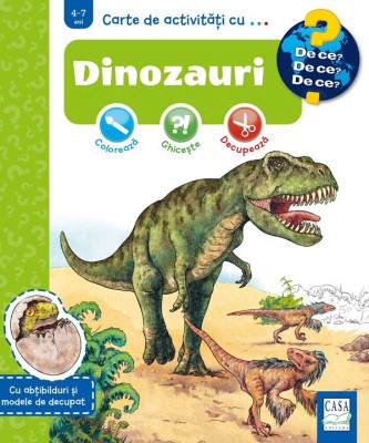 Carte De Activitati Cu .... Dinozauri, Stefan Richter - Editura Casa foto