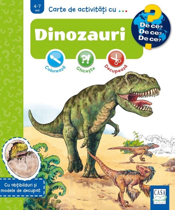 Carte De Activitati Cu .... Dinozauri, Stefan Richter - Editura Casa