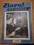 ziarul copiilor 12 - 17 februarie 1943 - benzi desenate , jocuri , divertisment,pasarea maiastra
